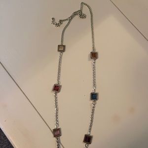 Beautiful Brighton necklace with six gems!